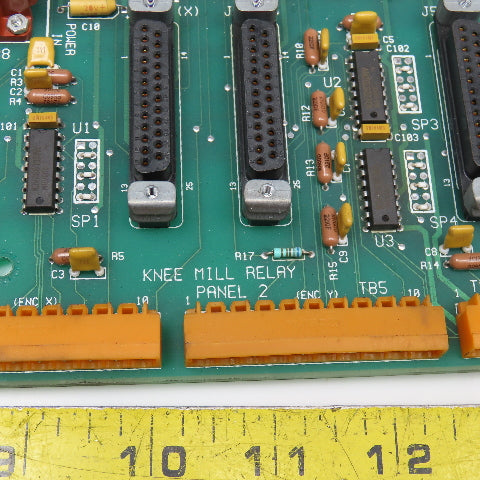Hurco 415-0144-902 REV C Knee Mill Relay Circuit Board