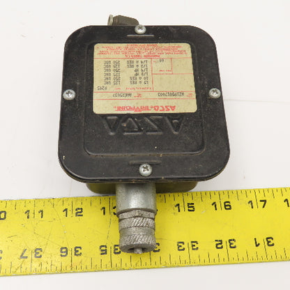 ASCO HZ19B017003 Tri-Point Pressure Switch 250V AC/DC