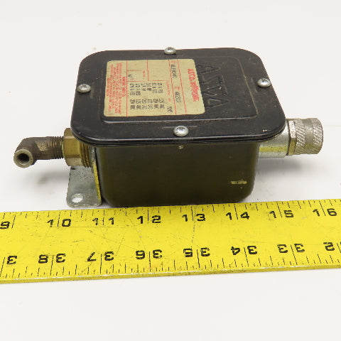 ASCO HZ19B017003 Tri-Point Pressure Switch 250V AC/DC