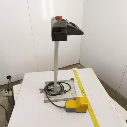 Strippit Cadman CNC LVD PPEB 120/10 Press Brake Operator Panel & Foot Pedal