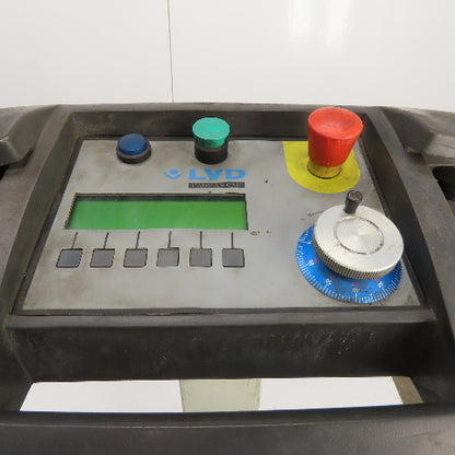Strippit Cadman CNC LVD PPEB 120/10 Press Brake Operator Panel & Foot Pedal