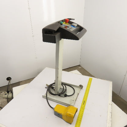 Strippit Cadman CNC LVD PPEB 120/10 Press Brake Operator Panel & Foot Pedal