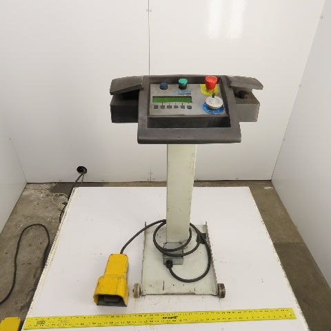 Strippit Cadman CNC LVD PPEB 120/10 Press Brake Operator Panel & Foot Pedal