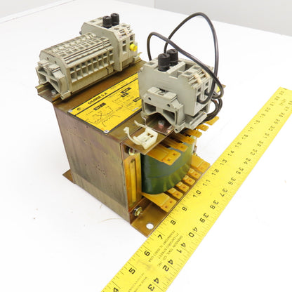 Oyarbe S,A SP/I 230/460V Primary 15, 18, 26, 115/220V Sec. 850VA Transformer