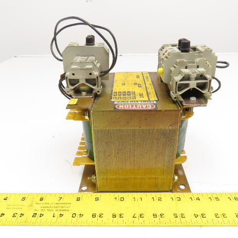 Oyarbe S,A SP/I 230/460V Primary 15, 18, 26, 115/220V Sec. 850VA Transformer