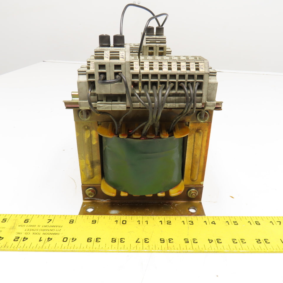 Oyarbe S,A SP/I 230/460V Primary 15, 18, 26, 115/220V Sec. 850VA Transformer