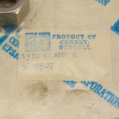 Cherry Burrell 13IU 6" Pipe Sanitary Clamp NEW