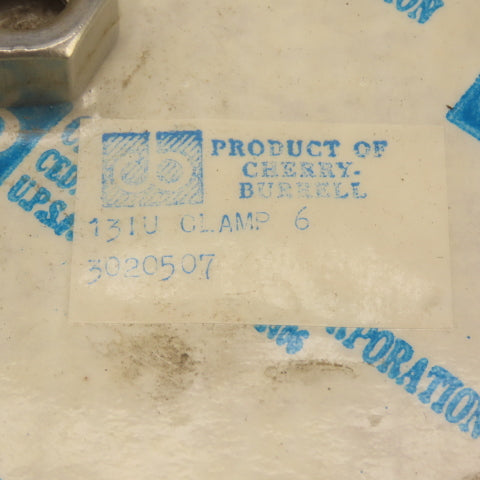 Cherry Burrell 13IU 6" Pipe Sanitary Clamp NEW