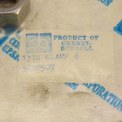 Cherry Burrell 13IU 6" Pipe Sanitary Clamp NEW