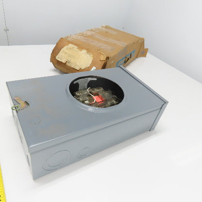 Landis & Gyr 40007-016 Meter Socket 3Ph 4-Wire Type 3R