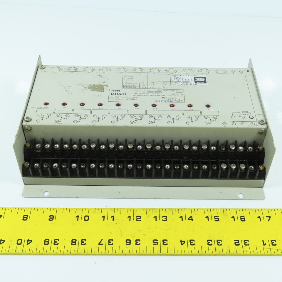 Idec BRC410 IZBARL 10 Channel Contact Signal Transducer 200/220V