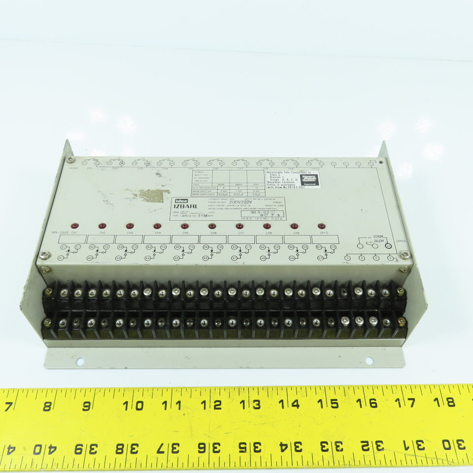Idec BRC410 IZBARL 10 Channel Contact Signal Transducer 200/220V
