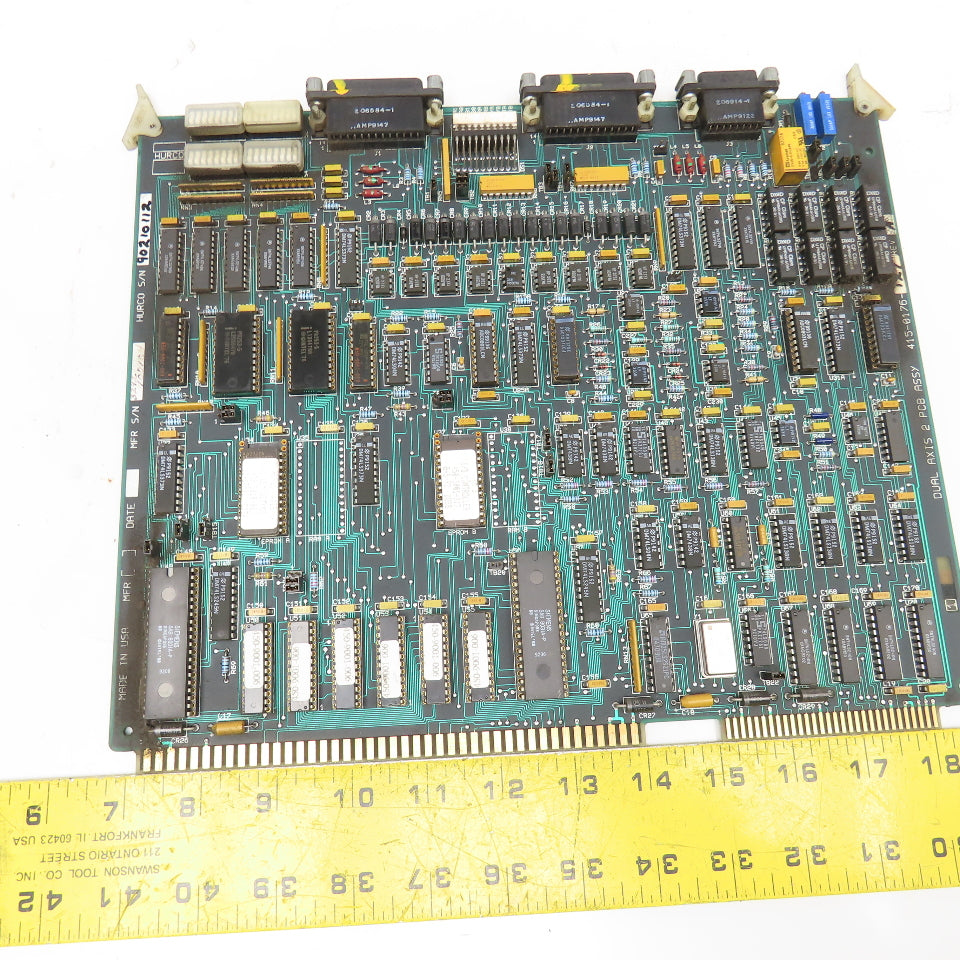 Hurco 415-0176-127 Rev A Dual Axis 2 PCB Assembly