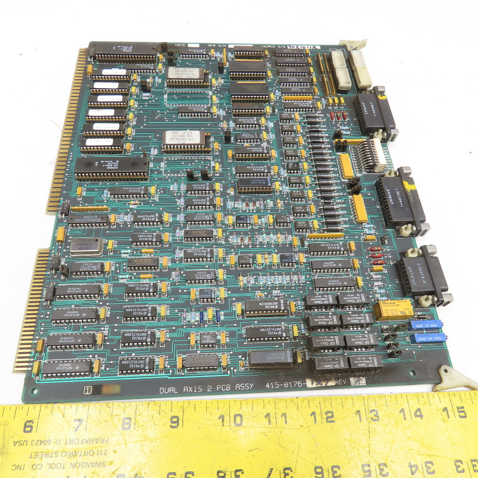 Hurco 415-0176-127 Rev A Dual Axis 2 PCB Assembly