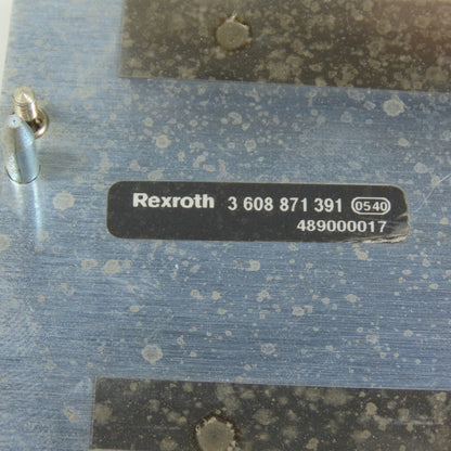 Rexroth BP301 3 608 871 391 Blind Panel Dummy Plate