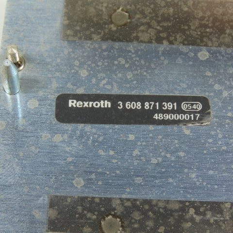 Rexroth BP301 3 608 871 391 Blind Panel Dummy Plate