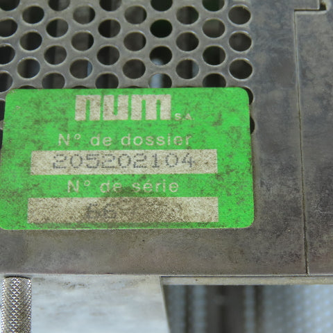 NUM 205202104 PLC Rack Chassis 3-Slot
