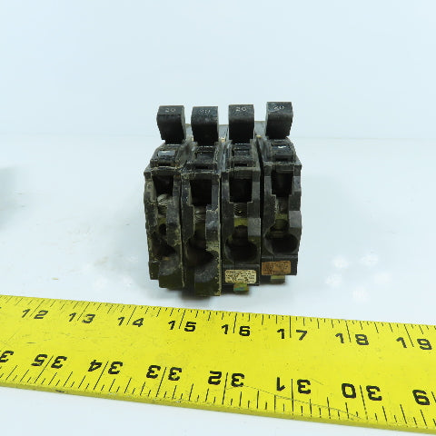 Square D YI-EH Single Pole 15A Circuit Breaker 277V Lot Of 6