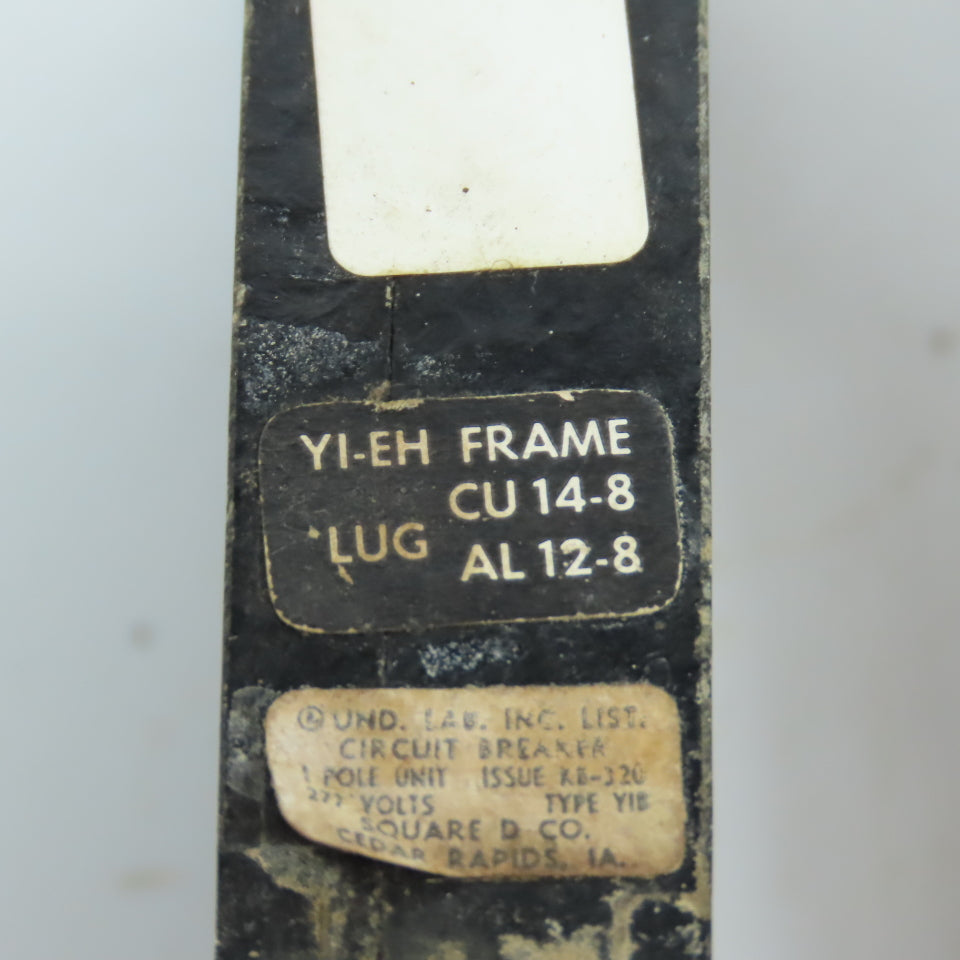 Square D YI-EH Single Pole 15A Circuit Breaker 277V Lot Of 6