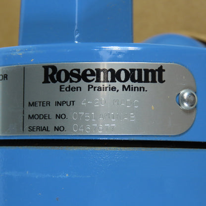 Rosemount 0751AM1NAB Field Signal Indicator 4-20MADC NEW IN BOX