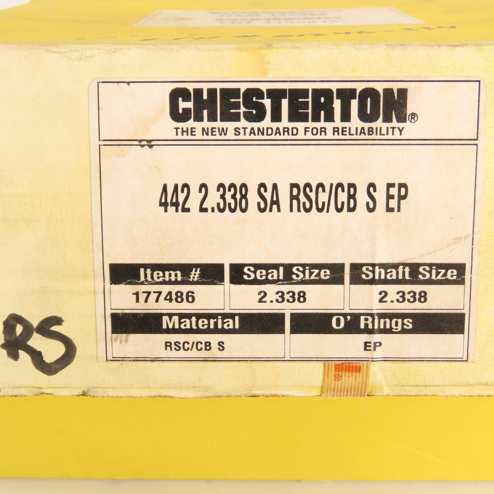 Chesterton 442 2.338 SA RSC/CB S EP 177486 442 Split Mechanical Seal 2.338 Shaft