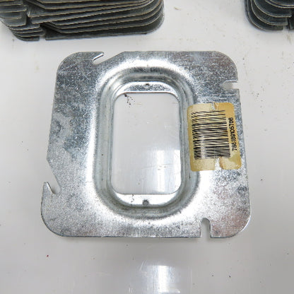TP576 4-11/16" Square Box Cover 1/2" Raised 3.3 Cubic Inch Capacity Lot Of 38