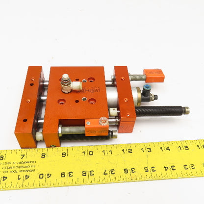 Meto-Fer 30mm Bore 24mm Stroke Pneumatic Linear Slide Actuator
