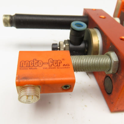 Meto-Fer 30mm Bore 24mm Stroke Pneumatic Linear Slide Actuator