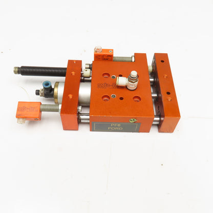 Meto-Fer 30mm Bore 24mm Stroke Pneumatic Linear Slide Actuator