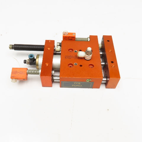 Meto-Fer 30mm Bore 24mm Stroke Pneumatic Linear Slide Actuator