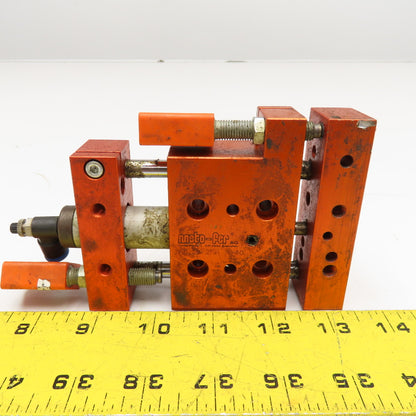 Meto-Fer 15mm Bore 24mm Stroke Pneumatic Linear Slide Actuator