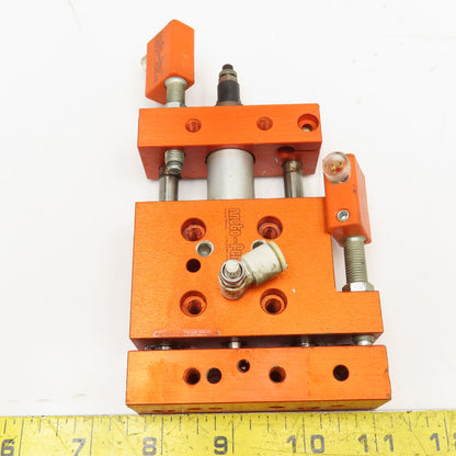 Meto-Fer 15mm Bore 24mm Stroke Pneumatic Linear Slide Actuator