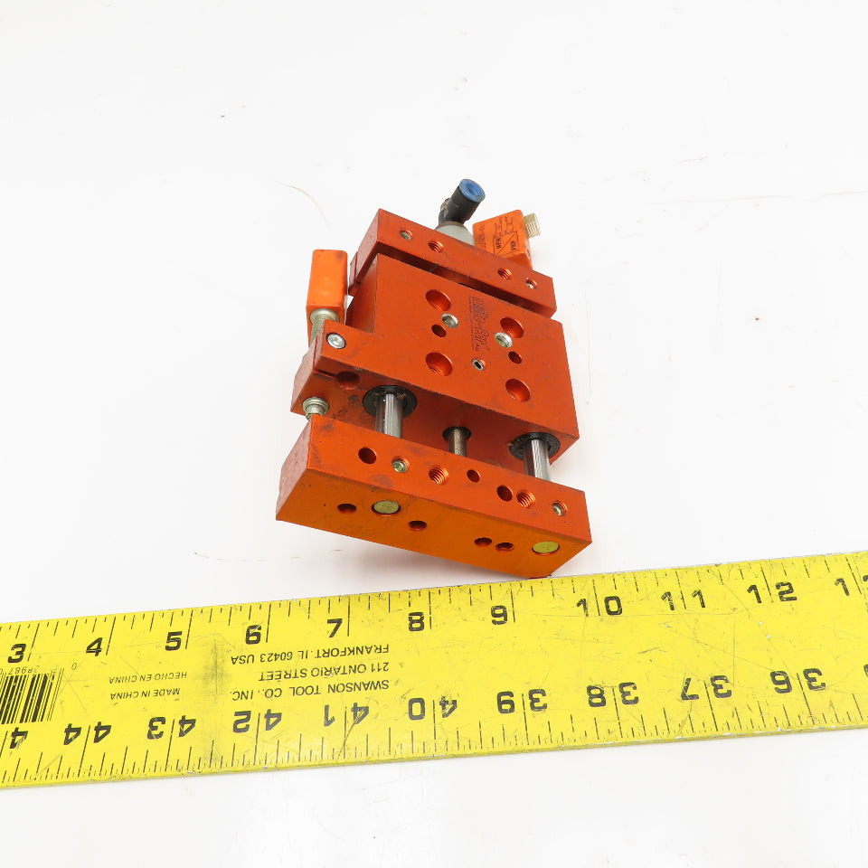 Meto-Fer 15mm Bore 24mm Stroke Pneumatic Linear Slide Actuator