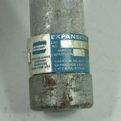 Crouse-Hinds XJ18 1/2" Expansion Joint M7