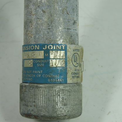 Crouse-Hinds XJ18 1/2" Expansion Joint M7
