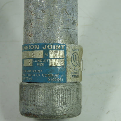 Crouse-Hinds XJ18 1/2" Expansion Joint M7