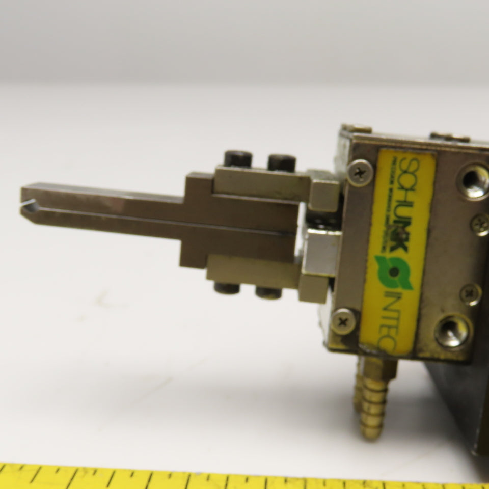 Meto-Fer 15mm Bore 50mm Stroke Pneumatic Linear Slide Actuator Parallel Gripper