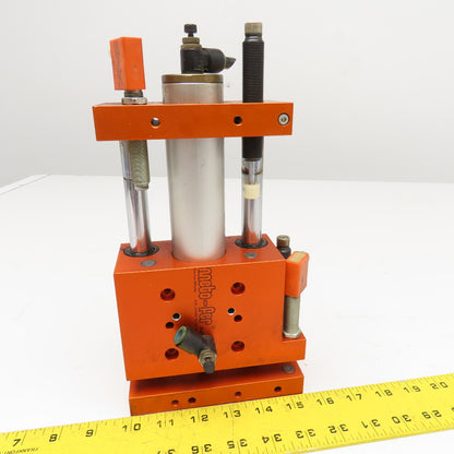 Meto-Fer 35mm Bore 100mm Stroke Pneumatic Linear Slide Actuator