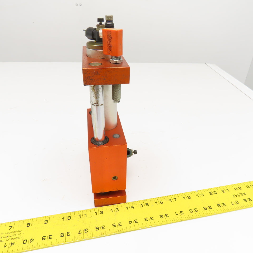 Meto-Fer 35mm Bore 100mm Stroke Pneumatic Linear Slide Actuator