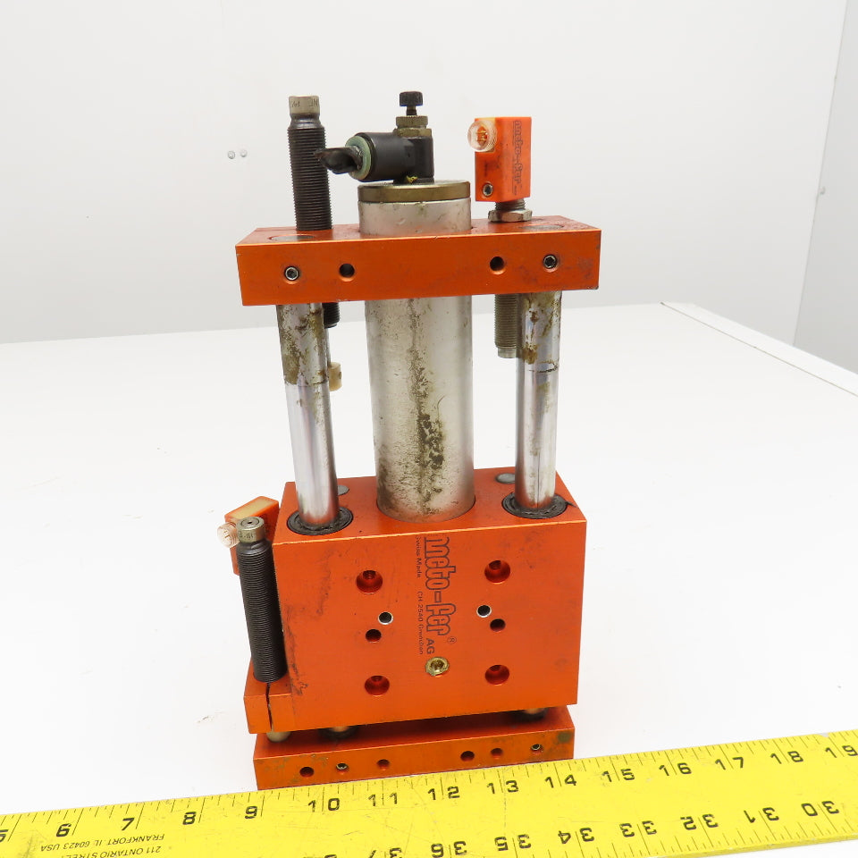 Meto-Fer 35mm Bore 100mm Stroke Pneumatic Linear Slide Actuator