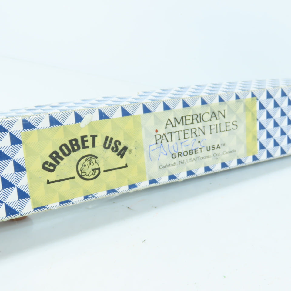 Grobet 32.405 10" Round Second Cut File Lot Of 5