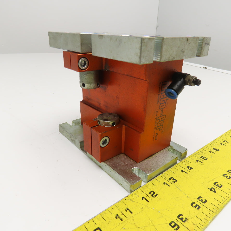 Meto-Fer 35mm Bore 20mm Stroke Pneumatic Elevating Table