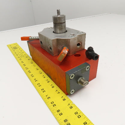 Meto-Fer MD50/17 100° Turn Pneumatic Rotary Actuator Indexer