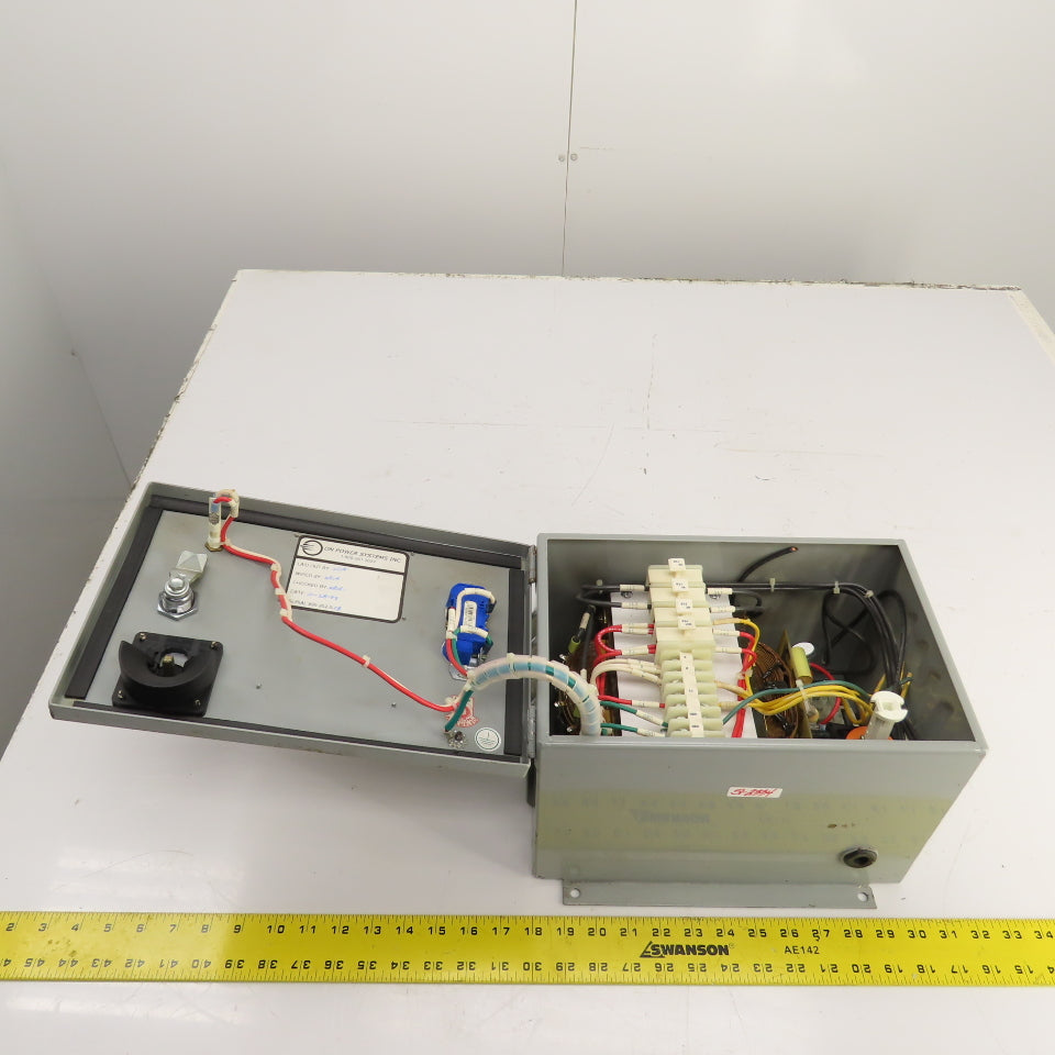 ON Power OP1000 1000VA Transformer Disconnect Conditioner Pri 480V Sec 120 1PH