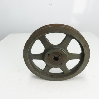 A120 B124 Taper-Lock Dual Duty 1/2" V-Belt Sheave Pulley 12-3/4" OD 1-1/8" Bore