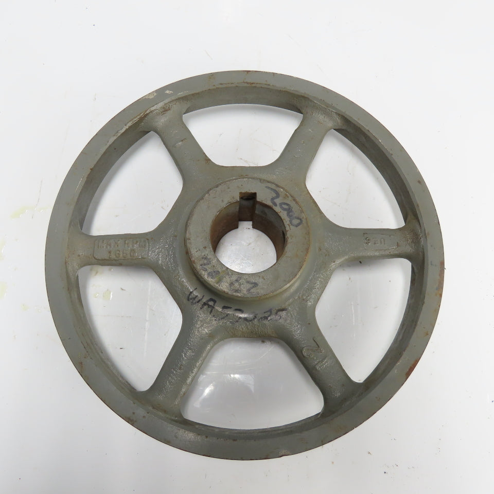 3-Groove V-Belt Sheave Pulley 15" OD 2-11/16" Bore