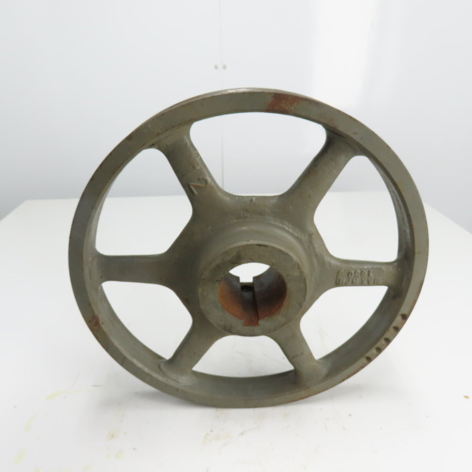 3-Groove V-Belt Sheave Pulley 15" OD 2-11/16" Bore