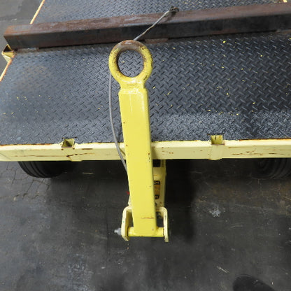 Quad Steer Tracker Heavy Duty Industrial Warehouse Wagon Cart 96"x 48" Set Of 4
