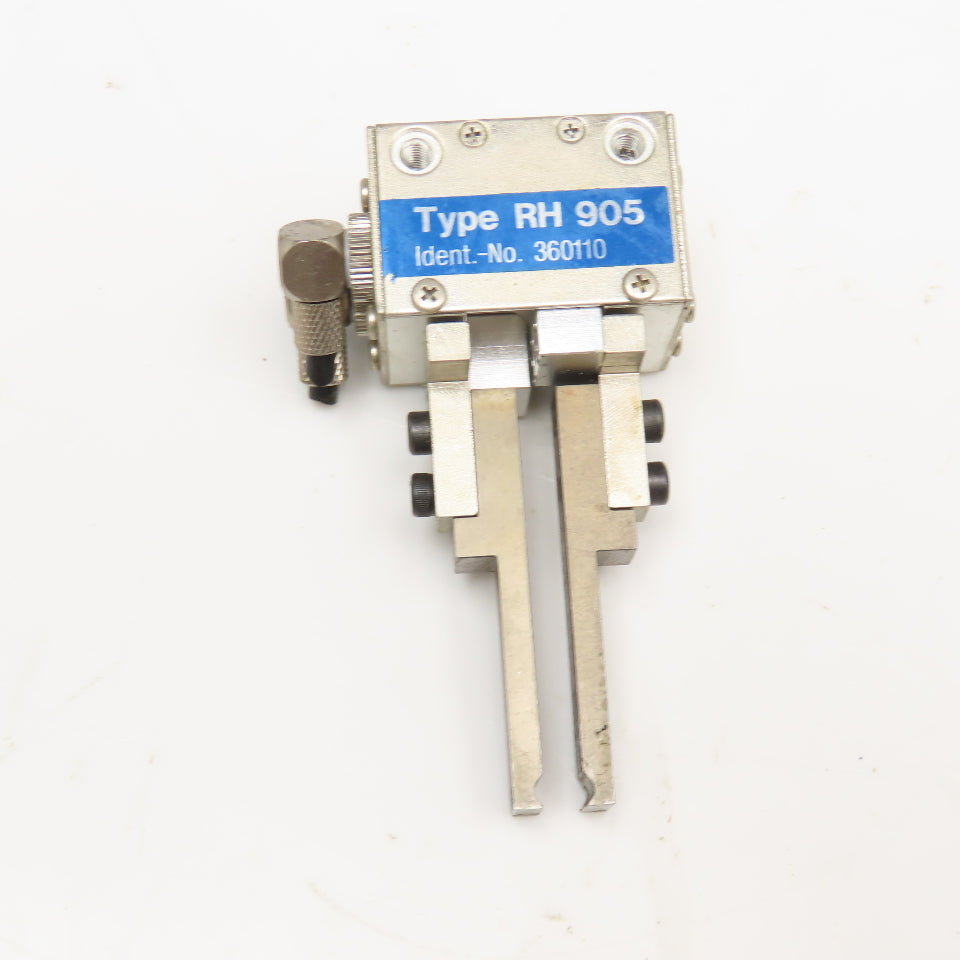 Schunk 360110 RH 905 Pneumatic Jaw Parallel Gripper 4mm Stroke 44N Force