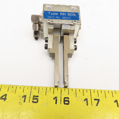 Schunk 360110 RH 905 Pneumatic Jaw Parallel Gripper 4mm Stroke 44N Force